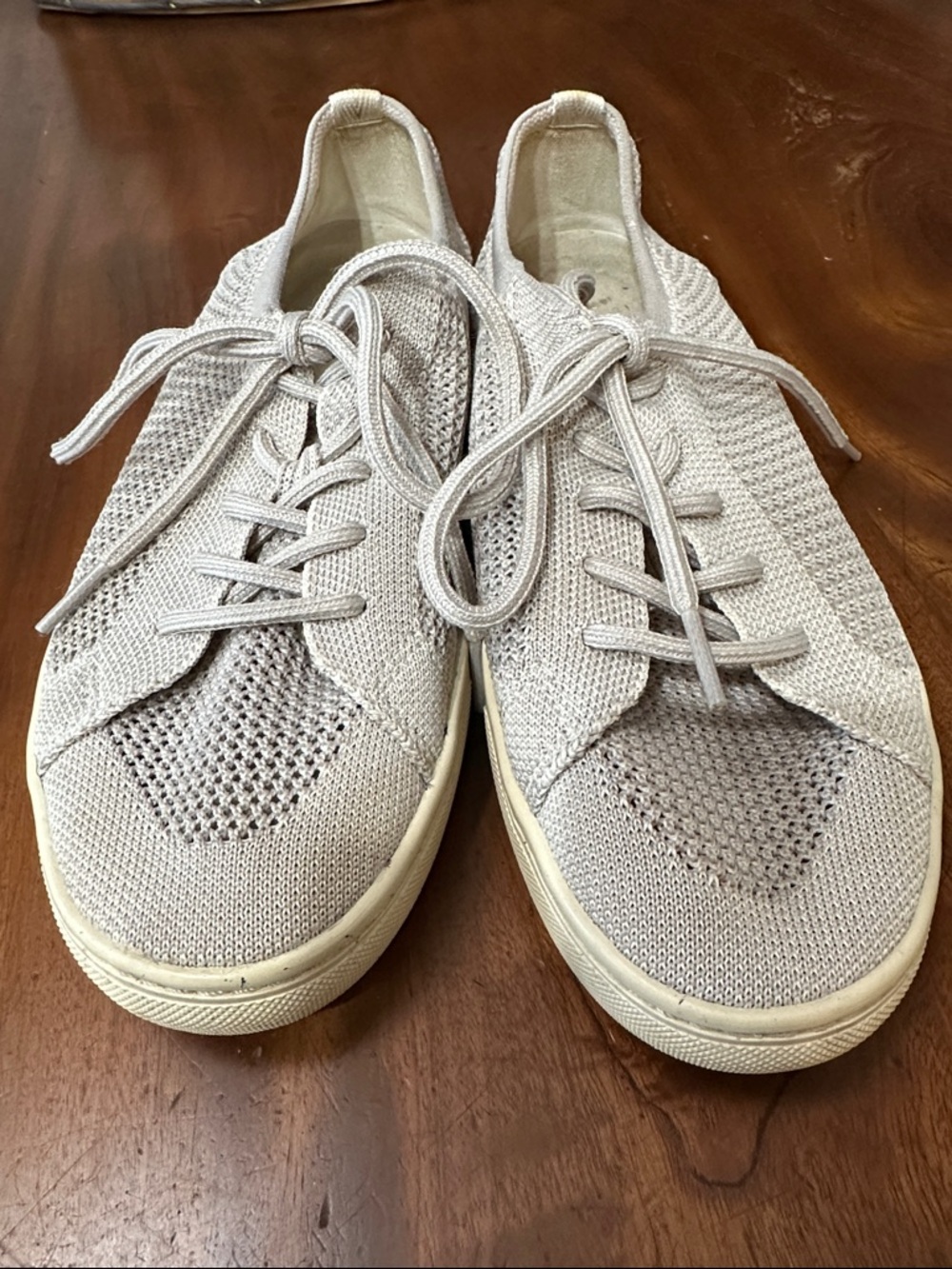 Soludos Ashore Mesh Sneakers. 
 in Cream - Picture 5 of 6